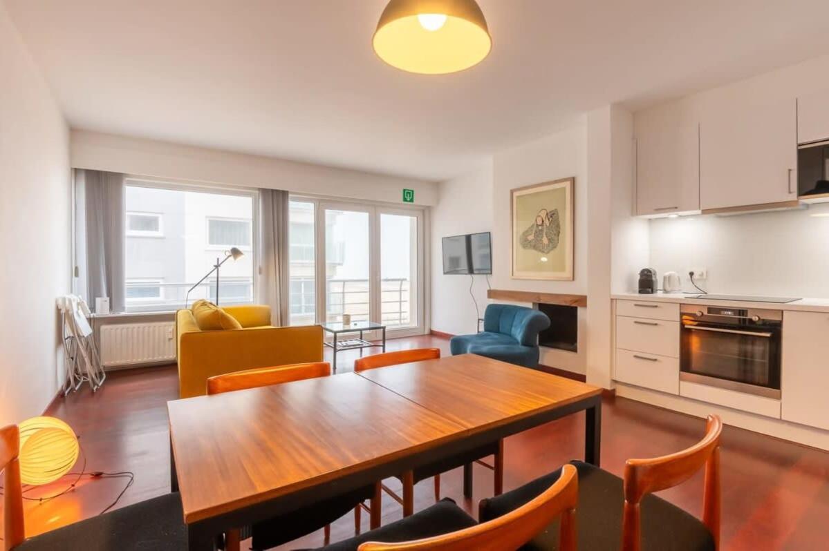 Apartmán Seaview With Style Ostende Exteriér fotografie